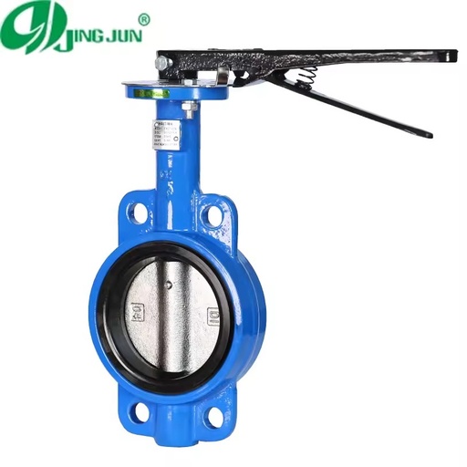 Ductile Iron Manual/Electric Wafer Soft Seal Butterfly Valve for Water and Oil Pipeline