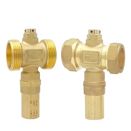B&H 1"-1-1/2" Brass Anti-freeze Valve Safety Valve for Heat Pump System to Prevent Frost Damage in Winter