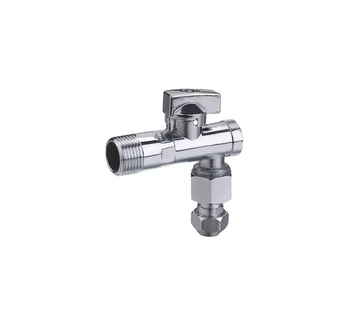 1/2X 3/8 High Pressure Design Brass Angle Valve for Kitchen Bathroom Water Valve 7226