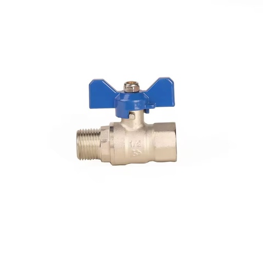 WATERMARK Certified Brass Ball Valve with butterfly Handle 1/2" 3/4" 1" Market DZR Material