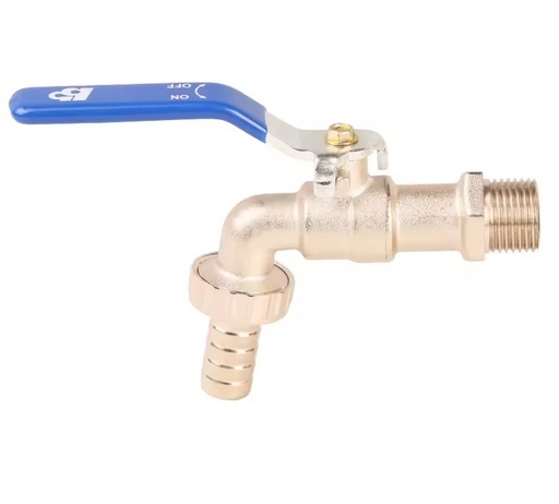 BH Wall Mounted 1/2" Brass Garden Bib Cock Outdoor Water Tap Faucets Brass Bibcock