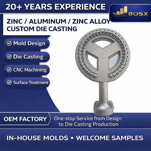 BOSX Die-Cast Aluminum Kitchenware Stove Premium Casting Services Product OEM/ODM Certified ISO9001