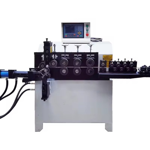 CNC Automatic Rebar Stirrup Bender Screw Bar Forming Machine Steel Bar Pipe Tube Straightening and Bending Machine Rolling