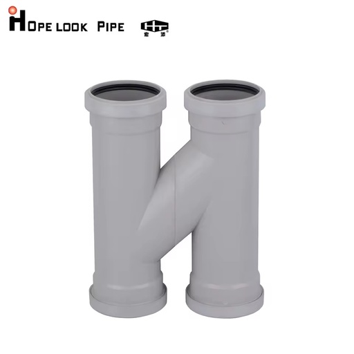 School Toilet Drainage PU Material H-Shaped Same Layer Drainage Pipe 4m Shanghai