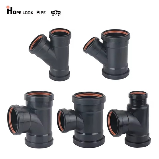 Factory Wholesale High Pressure Durable High Density DN50mm-200mm Polyethylene HDPE Industrial Plastic Pipe Lightweight Flexible