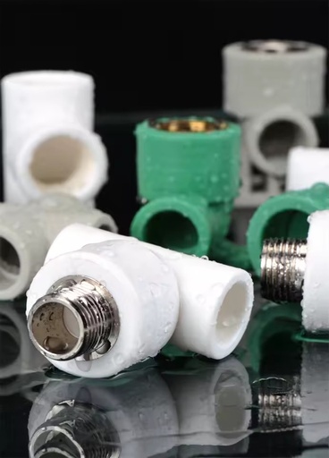 HONGTIAN Factory Price High Pressure Shanghai Plumbing Fitting Tee Elbow PPR PN 25 160mm Water Supply 5.8m Moulded
