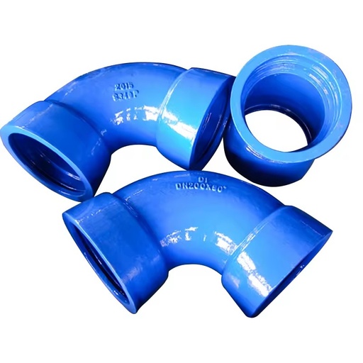 Customized High Standard DN125 Double Socket Elbow Ductile Iron Pipe Fittings High Pressure 1 Piece