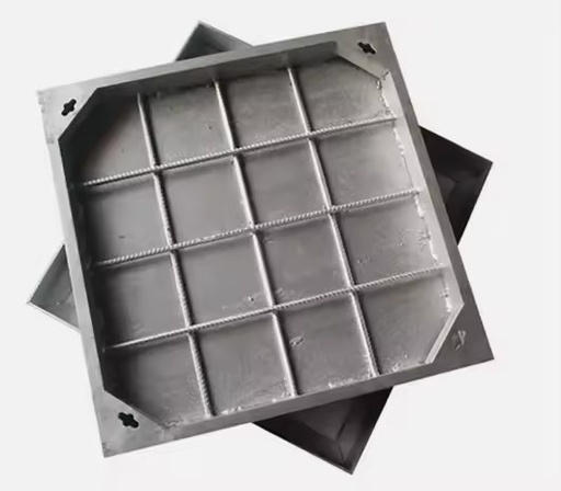 High Quality Custom Stainless Steel 304 316 FRP Waterproof Durable Invisible Manhole Cover for Parking Safety