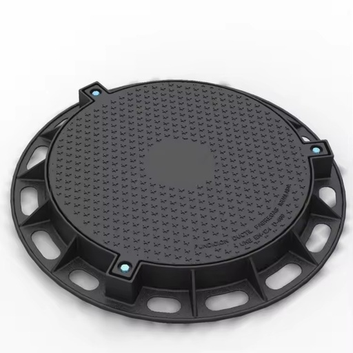 Factory Directly Provide Brand Ductile Iron ISO 9001 Certified Safe 600*700mm Circular Waterproof Manhole Cover