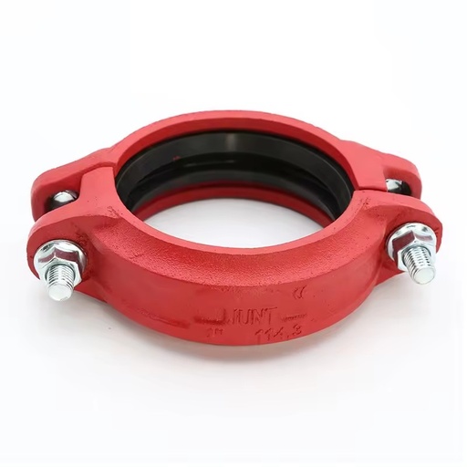 Rigid Coupling 2 Inches 4 Inches Ductile Iron Pipe Fitting Black Brand 1 Piece in Large Stock