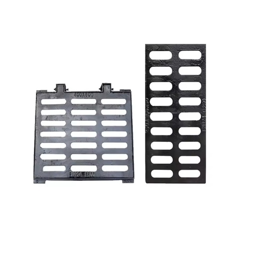 Heavy Duty EN124 D400 Ductile Iron & Stainless Steel Black Sewer and Drain Gratings for Road Safety