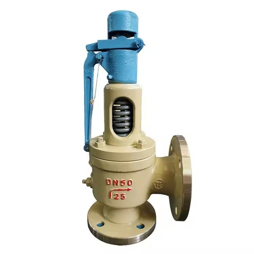 High Quality Spring with Handle Full Lift Safety Valve Flange Safety Valve A48Y-16C Steam Safety Valve