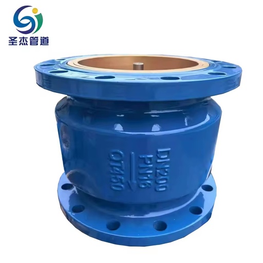 High Quality Ductile Cast Iron Silent Check Valve Steel Sealing Water Manual Operation DN100 Low Temperature 3-Year Warranty