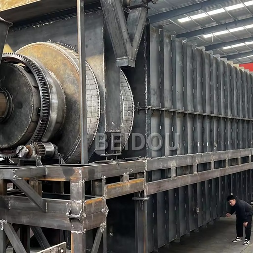 1000kg/h Environmentally Friendly Lithium Battery Recycling Plant with Motor & Bearing Pyrolysis Furnace for Waste Treatment