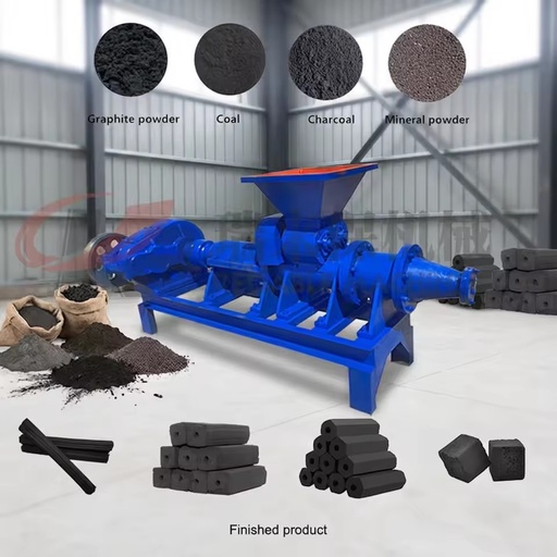 High Yield Industrial Charcoal Coal Stick Extruding Machine for BBQ Fuel Production