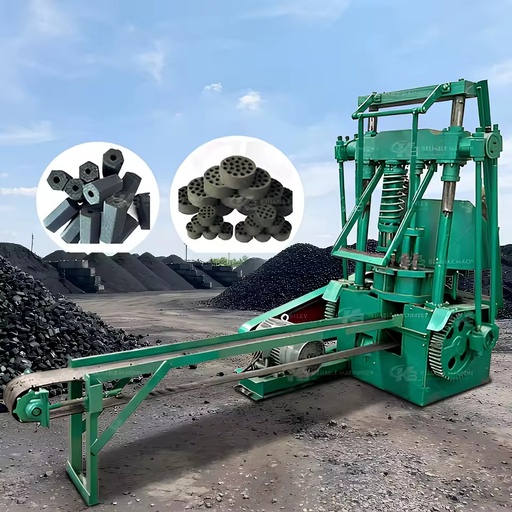 Industrial Energy Saving Charcoal Powder Honeycomb Briquette Making Machine High Pressure Coal Briquette Extruder