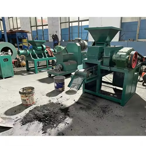 Complete Briquette Machine Cardboard Briquettes Machine Small Briquette Machine Crusher Coffee Shell Briquette Machine