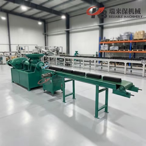 Fully Automatic Coal Rod Briquette Extruder Machine High Density Charcoal Stick Maker