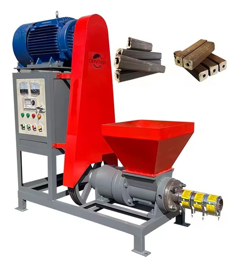 Best Price Sawdust Briquette Charcoal Making Machine for Cooking Biomass Wood Fuel Compressed Sawdust Logs Briquettes Machine