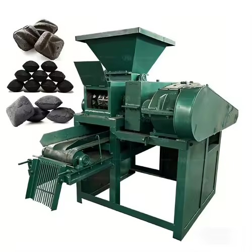 Coal & Charcoal Powder Briquette Making Machine New Design Automatic Press Machine 2-3t/h Capacity for BBQ/Meat Grill