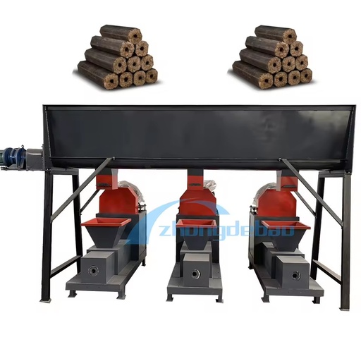 High Efficiency Biomass Wood Sawdust Briquette Making Machine | Best Price Biomass Fuel Stick Press Machine for Factory