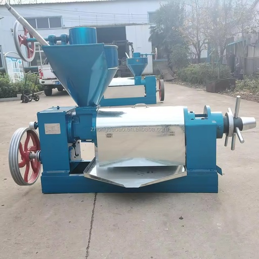 6-8 Ton/Day Cold Hot Press Oil Extractor Machine 6yl 120 Industrial Soybean Oil Press for Oil Making