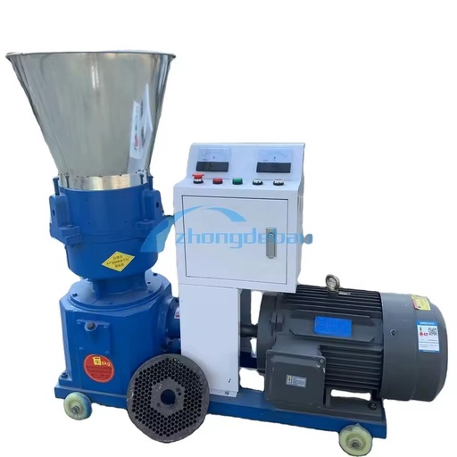 Heavy Duty 7.5kw Biomass Wood Manufacturer Straw Wood Pellet Maker Machine with CE