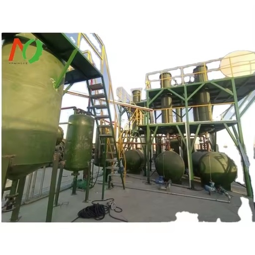 6tons Batch Type Petrol Refinery Small Scale Crude Petroleum Oil Refinery Distillation Equipment