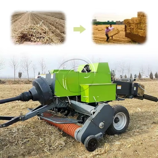 Tractor Mounted Pto Straw Press Baler Alfalfa Baler Compress Machine Alfalfa hay Packing Machine